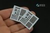Quinta Studio QD+35106 AH-64D 3D-Printed & coloured Interior on decal paper (Takom) (with 3D-printed resin parts) 1/35